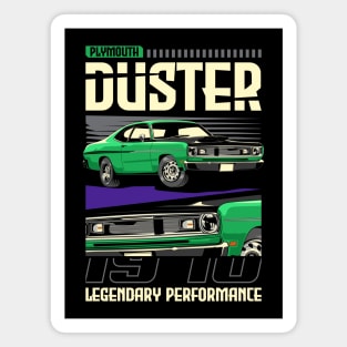 1970 Plymouth Duster Classic Car Magnet